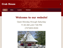 Tablet Screenshot of mlkcrabhouse.com